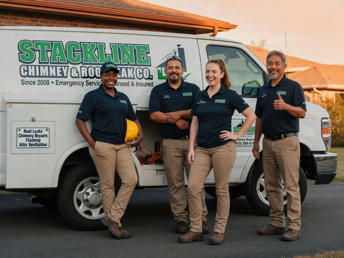 Chimney flashing repair company in Creighton, NE